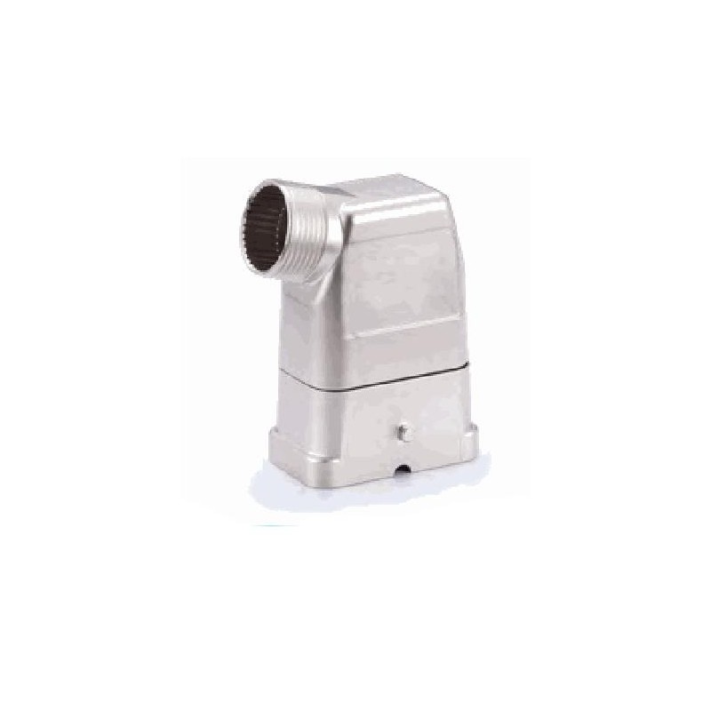 Capot C, Alliage de zinc moulé, acier inoxydable, IP65, Sortie verticale, M25